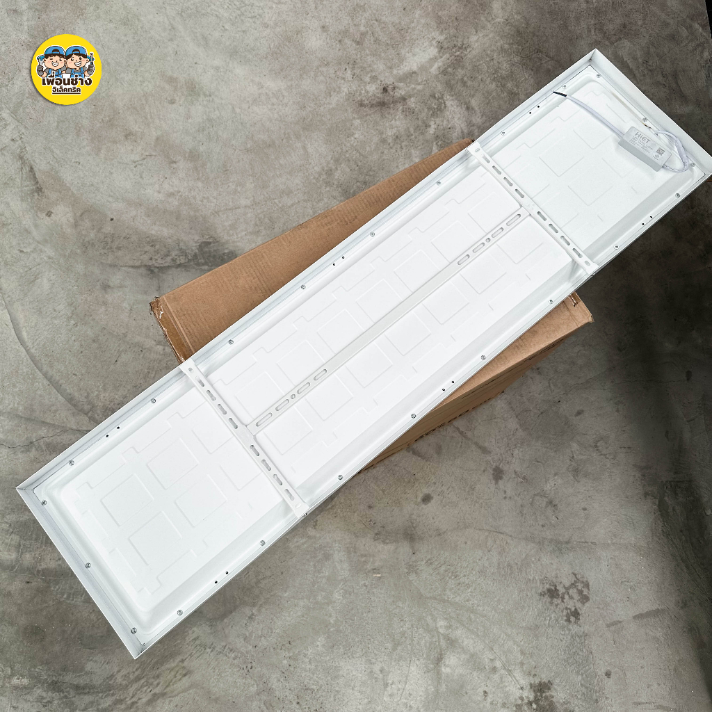 Hiet 30x120 panel ติดลอย LED 48w พาแนล โคมแอลอีดีพาแนล โคมไฟเพดาน โคมเพดาน ไฟเพดาน โคมไฟ โคมพาแนล