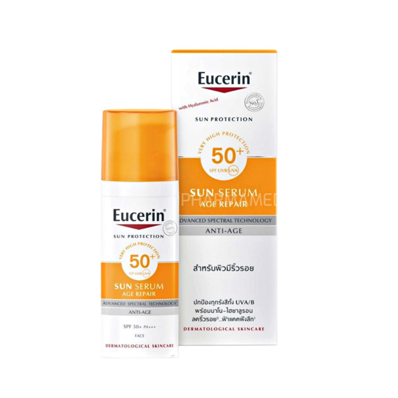 Eucerin SUN AGE REPAIR SERUM SPF 50+ PA+++ 50 ml.