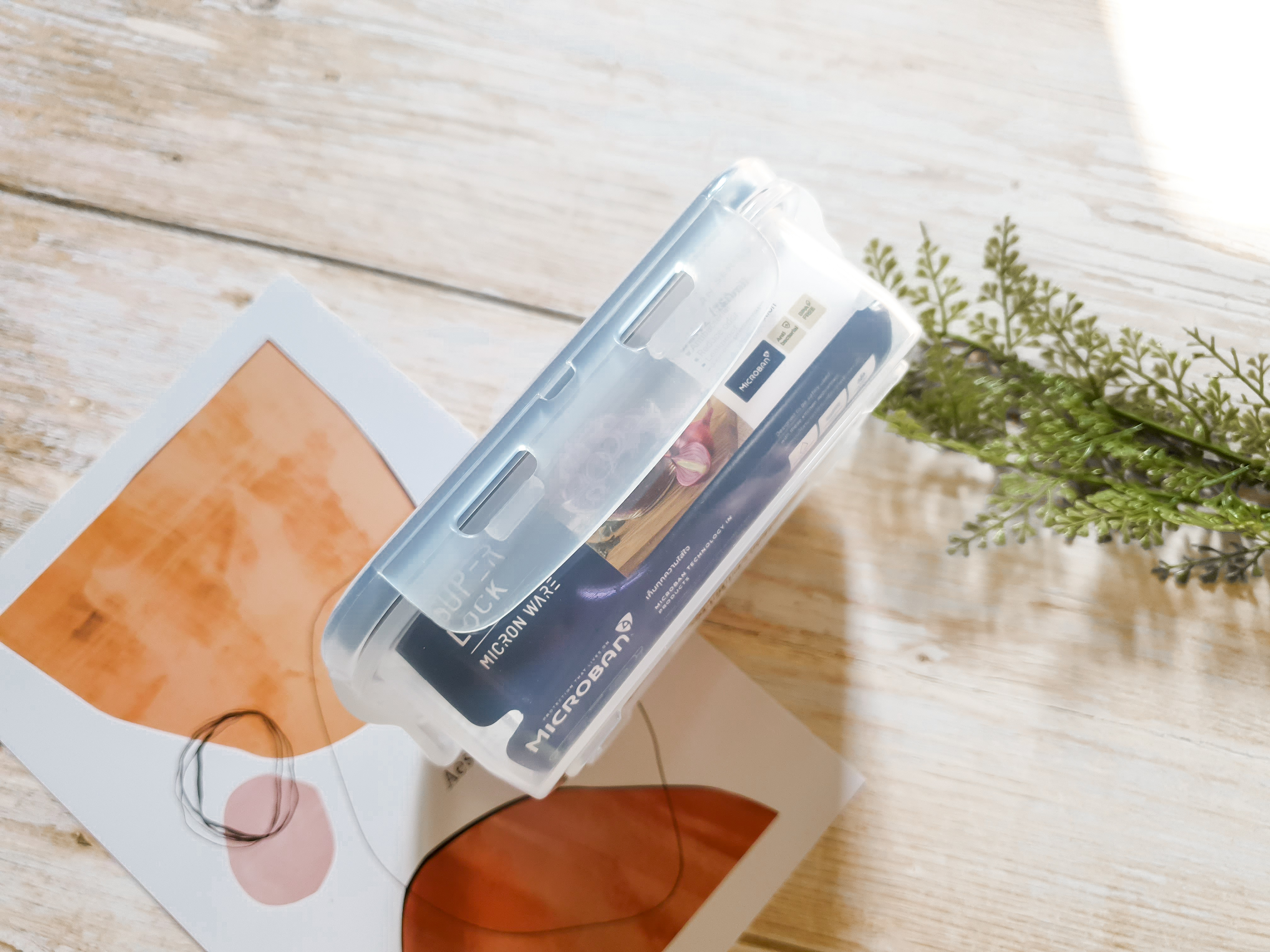 ของชำร่วยงานศพ กล่องถนอมอาหาร super lock 350ml