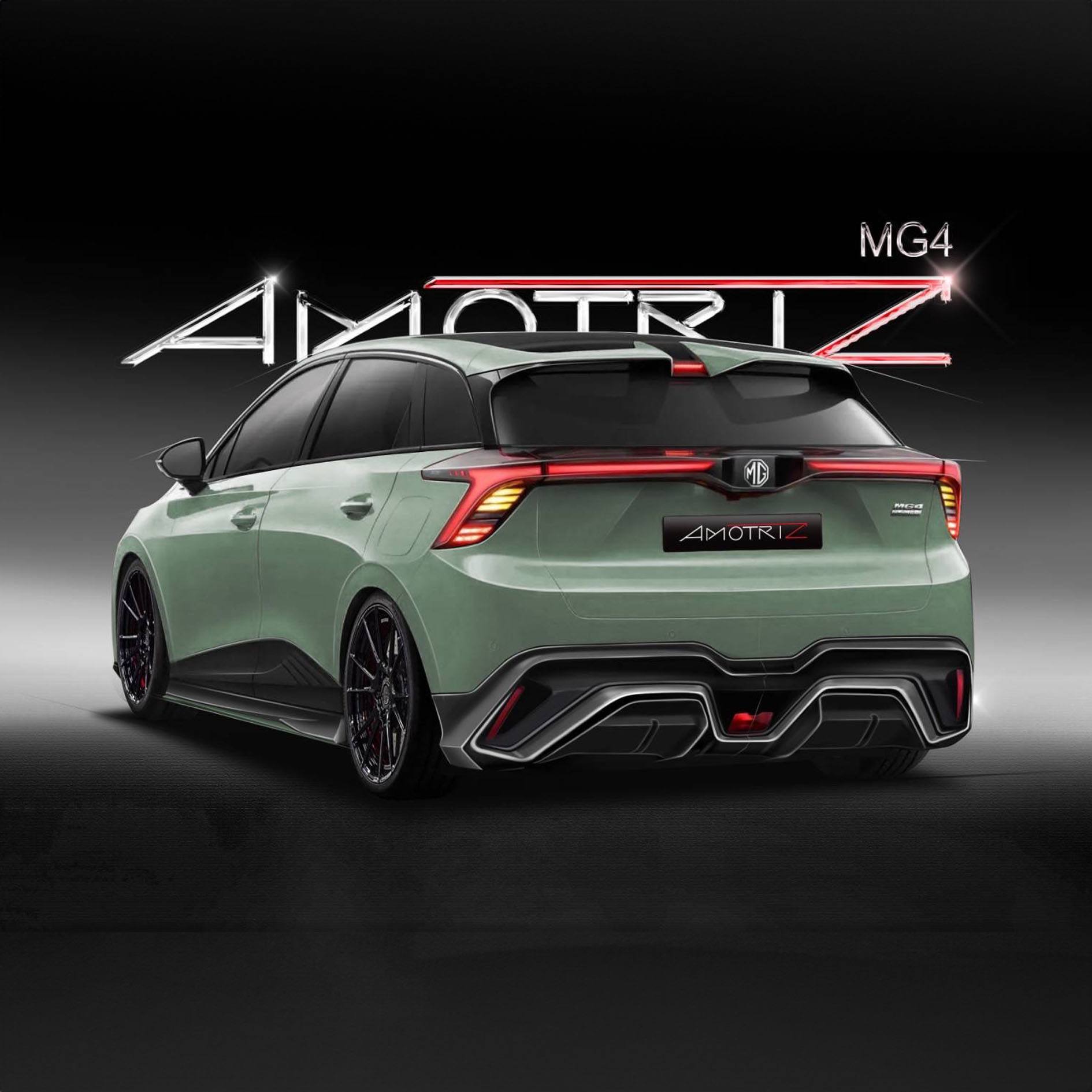 MG 4 2023 bodykits by Amotriz car bodykits