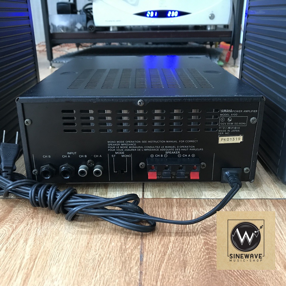 ชุดลำโพงมอนิเตอร์ Yamaha รุ่น A100 + S100 (Made in Japan)