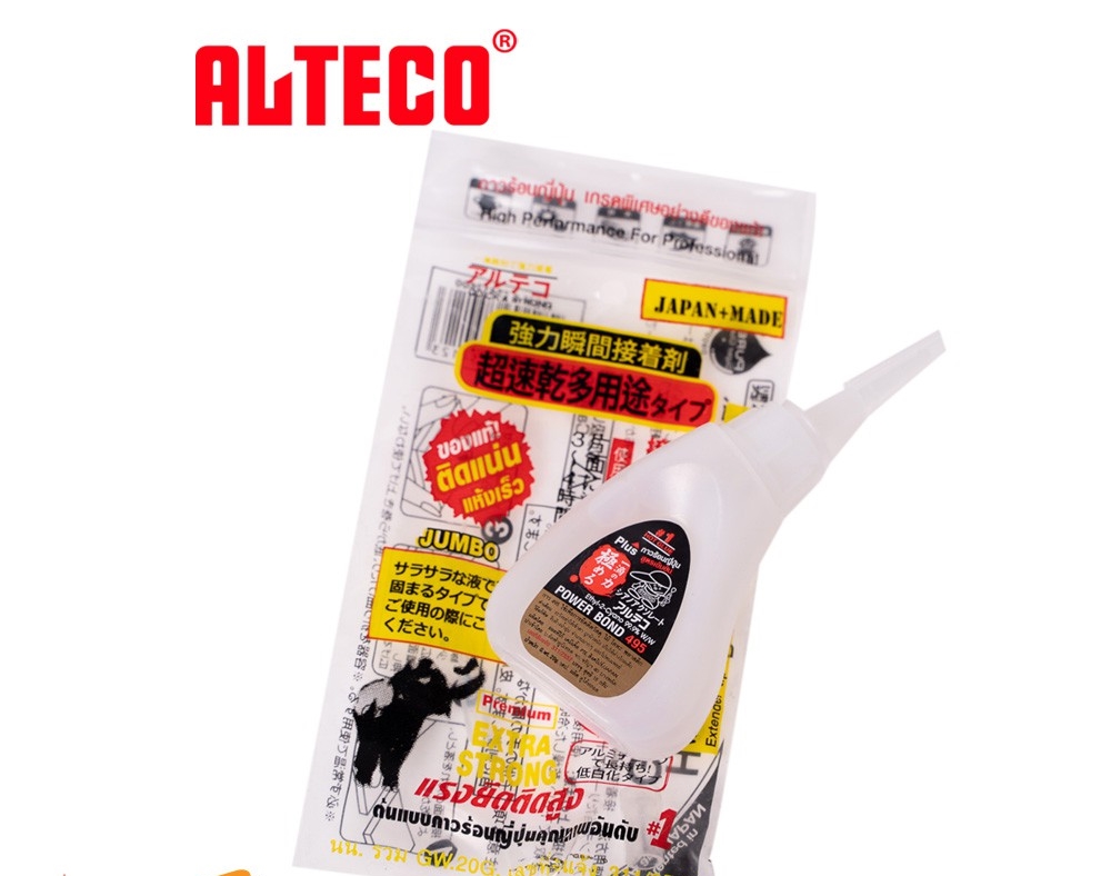 ALTECO Power Bond 495 | 20 G. กาวร้อนพาวเวอร์บอนด์ 495 | 20 กรัม