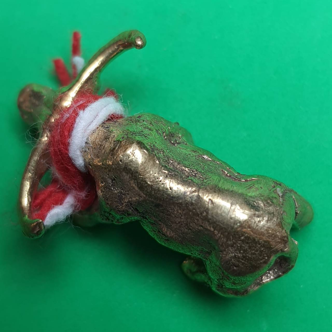 ของป้องกัน ควายธนู ป้องกันภัย เฝ้าบ้าน เฝ้าร้าน แก้อาถรรพ์ ความธนูอาถรรพ์ ความธนู ทองเหลือง ความทองเหลืองความธนู โบราณ