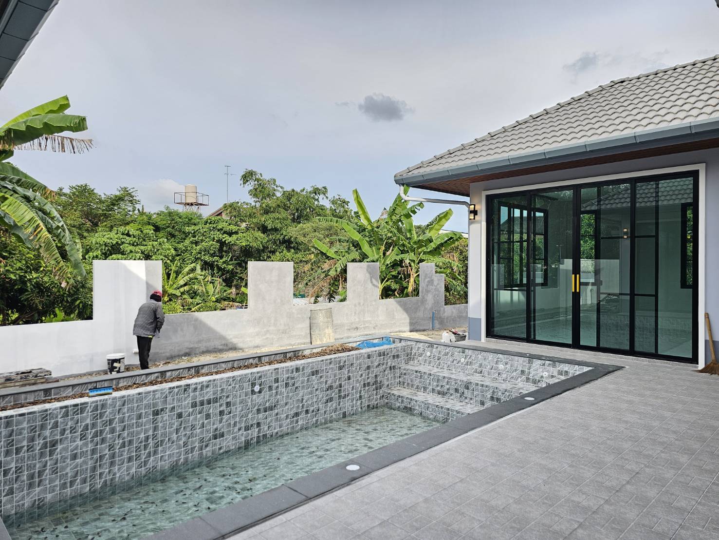 For Rent : Thalang, Newly Pool Villa near Robinson Thalang, 3 bedrooms 2 bathrooms