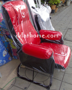 เก้าอี้คอมพิวเตอร์ เอนได้ ขาเหล็ก รุ่นpr236