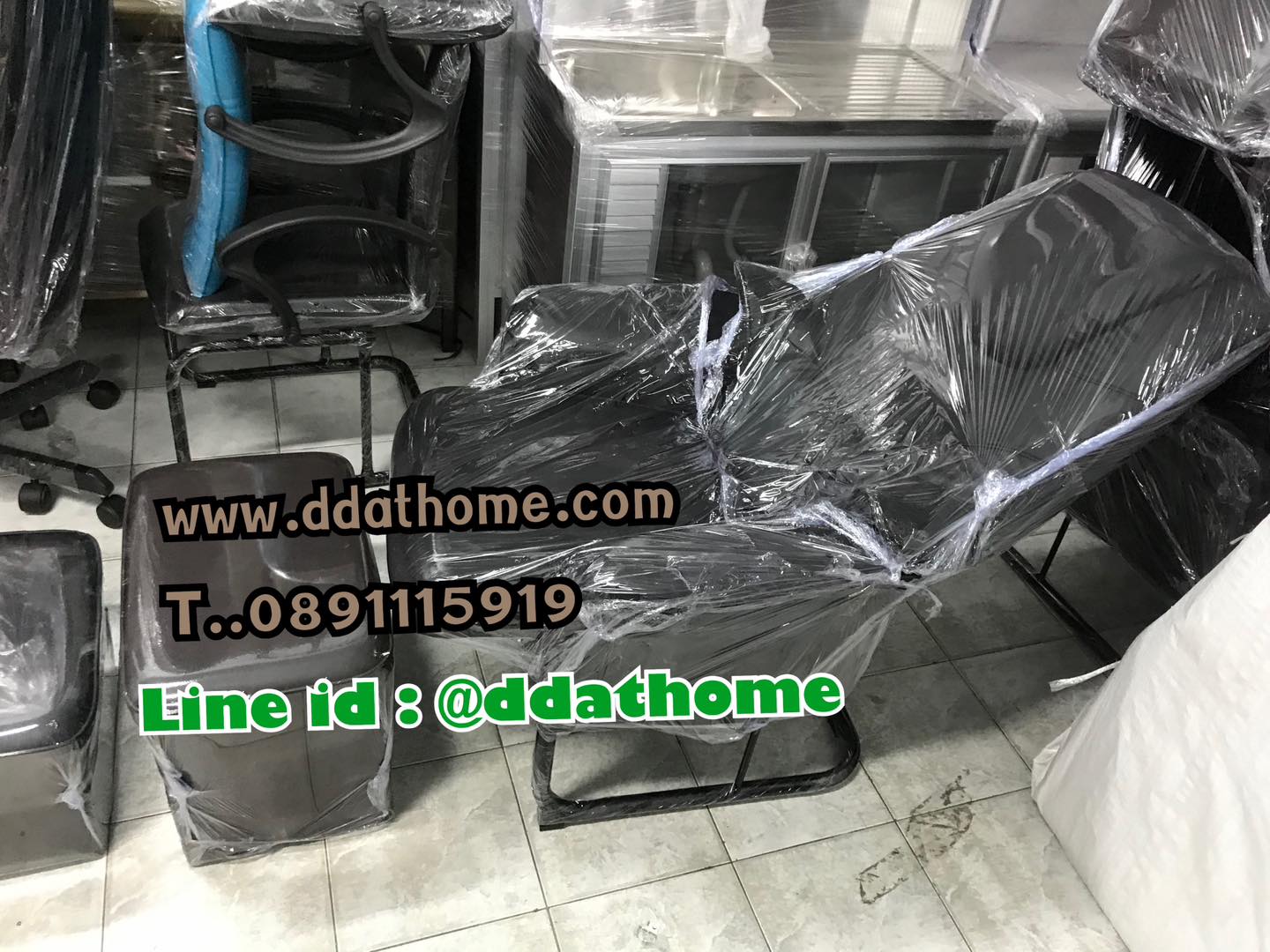 ชุดเก้าอี้โซฟานวดเท้า ชุด3ชิ้น รุ่นMaster พร้อมที่วางขากับที่นั่งคนนวด แบบทึบ