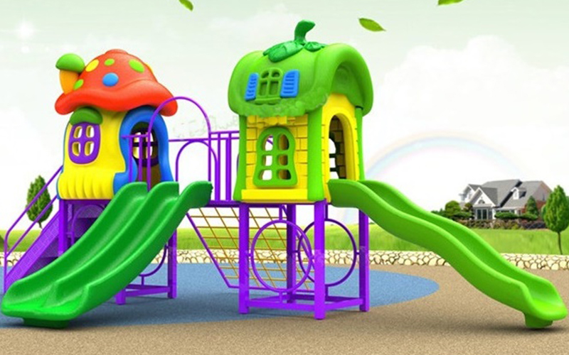 เครืองเล่นสนามกลางแจ้ง Cartoon House Series TG-S3030