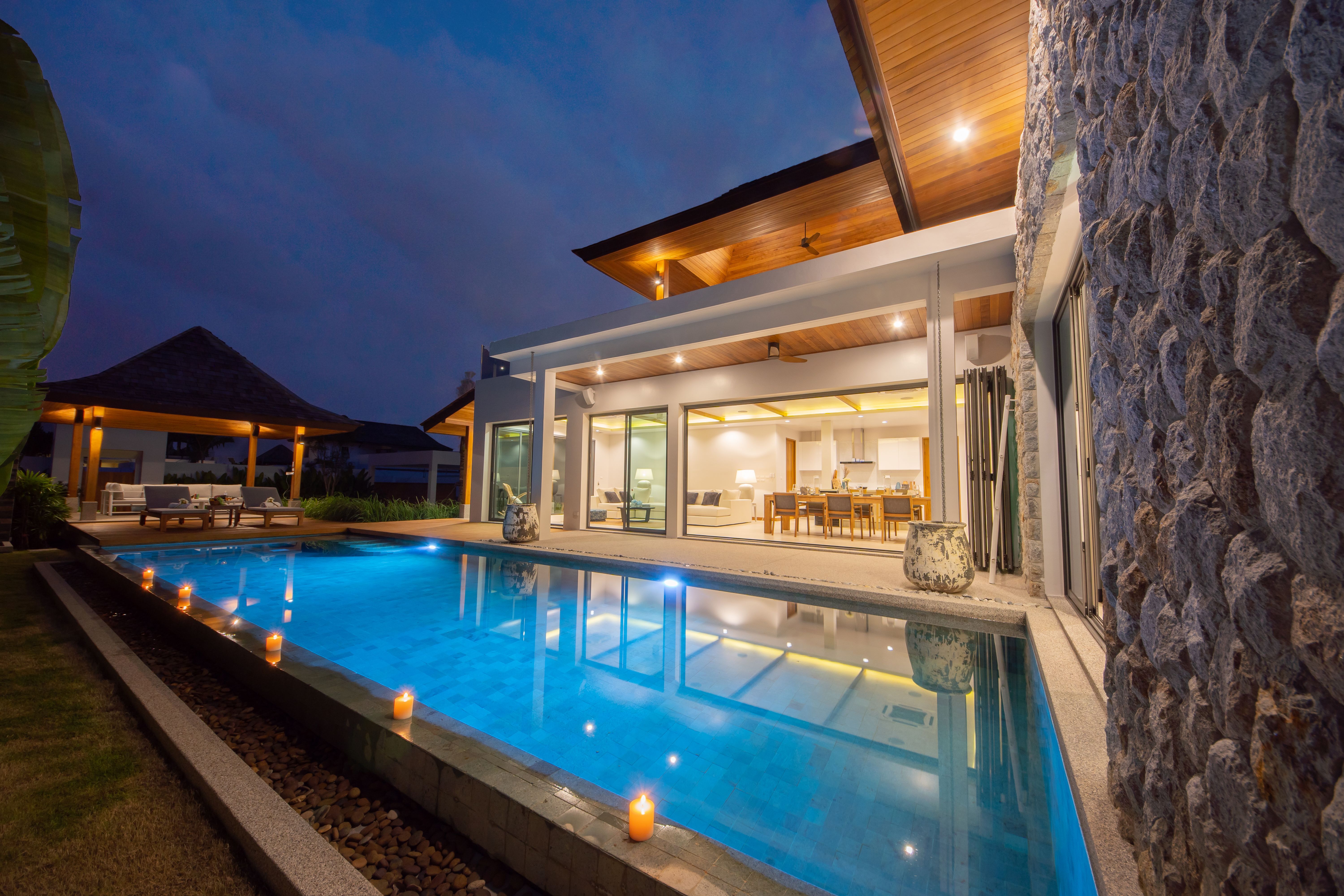 For Sales : Cherng talay, New luxury villa @soi Pasak 8, 4 bedrooms