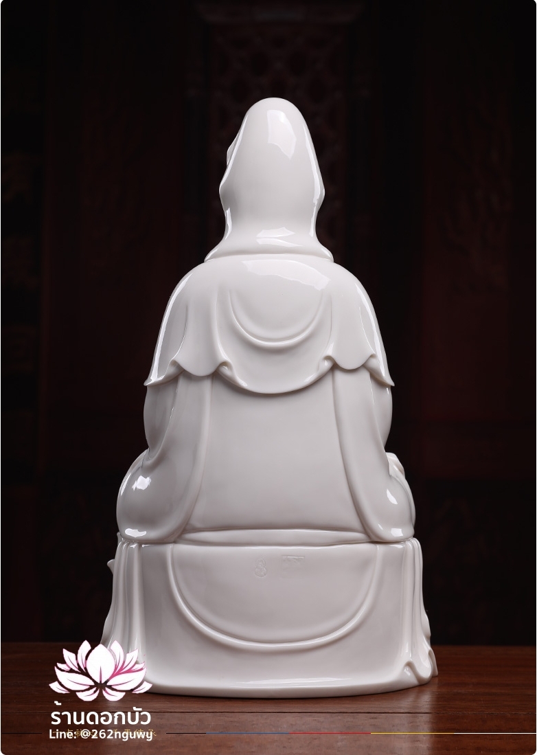 พระพุทธเจ้า (พระยูไล) พระโพธิสัตว์กวนอิม (กวนอิมผ่อสัก) พระมหาสถามปราปต์โพธิสัตว์ (ไต่ซีจี่ผ่อสัก) ขนาด 14 นิ้ว