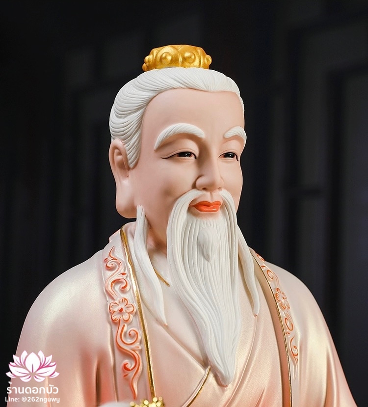 ไท้แปะกิมแช้ ไท้ไป่จินซิน เทพเจ้าแห่งดาวศุกร์ ขนาด 12/16 นิ้ว