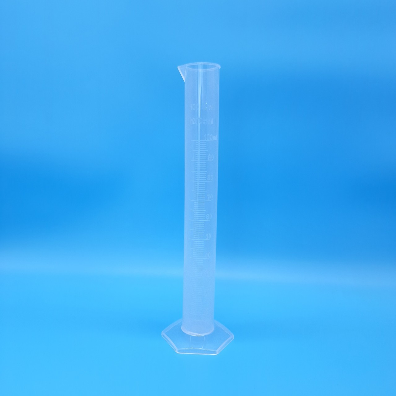 กระบอกตวงพลาสติก 50ml , 100ml , 250 ml , 500 ml , 1000 ml Cylinder Plastic (PP)