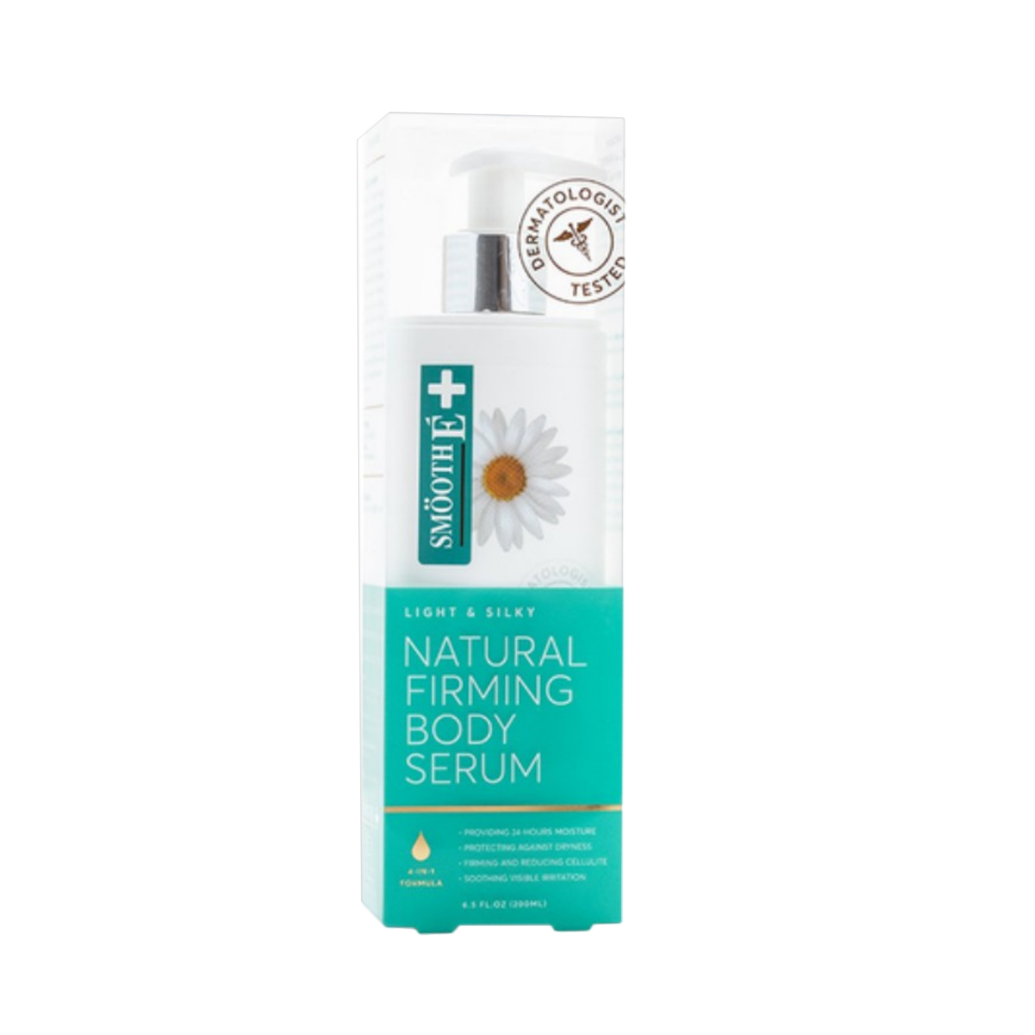 Smooth e light-silky natural firming body serum 200 ml.