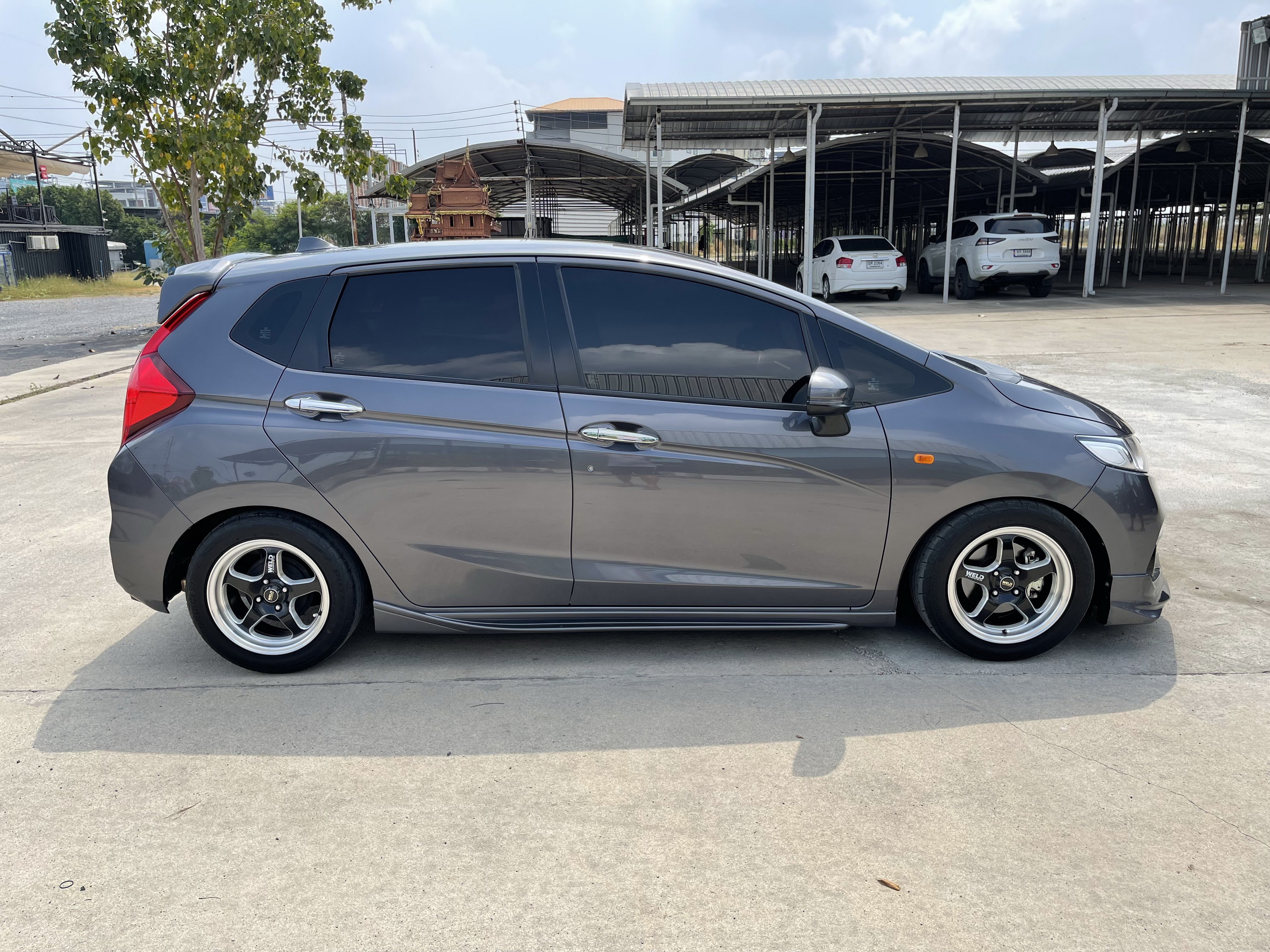 Honda Jazz 1.5 S At 2017 เทา