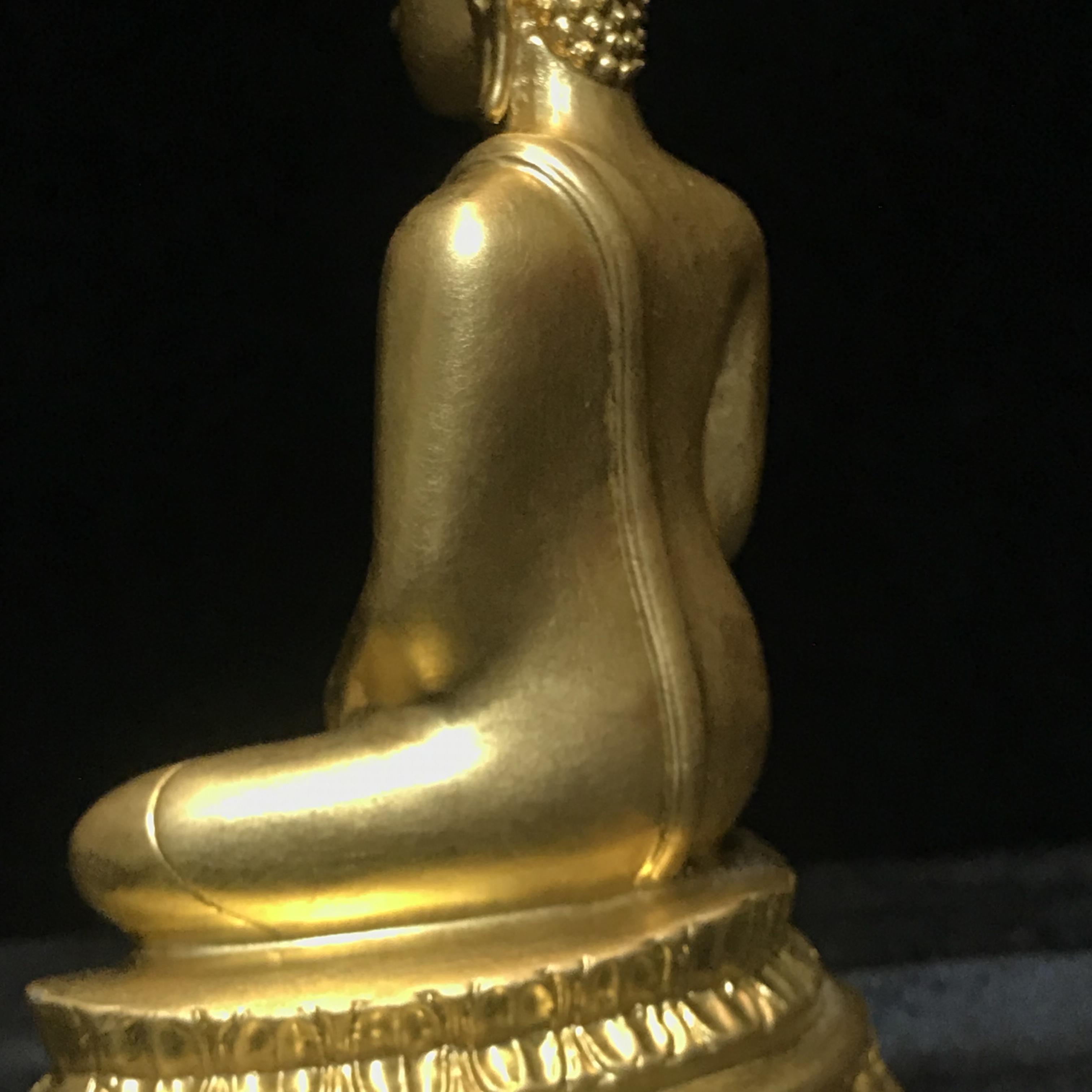 สมเด็จพระพุทธญาณนเรศวร์ วัดญาณสังวรารามวรมหาวิหาร ปี2529 (รุ่นแรกหายาก) หน้าตัก 3นิ้ว ปิดทอง