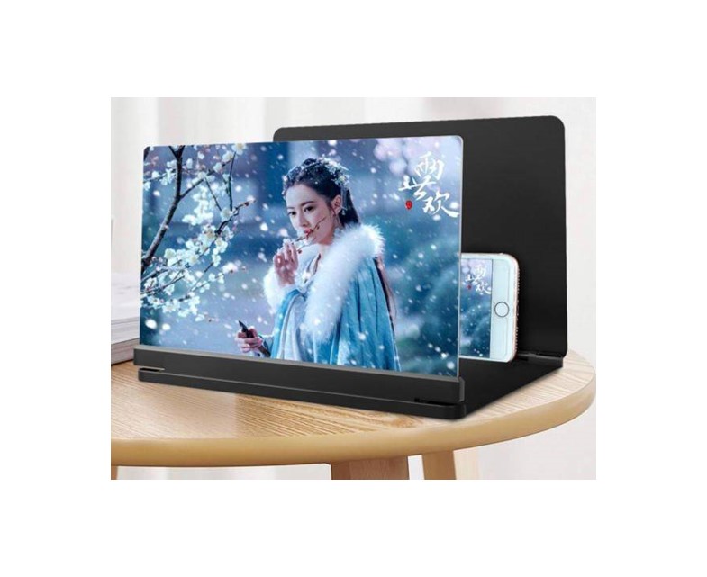 จอขยาย 9D สำหรับขยายมือถือ3-5เท่าสำหรับพกพาได้สะดวกสินค้าพร้อมส่ง