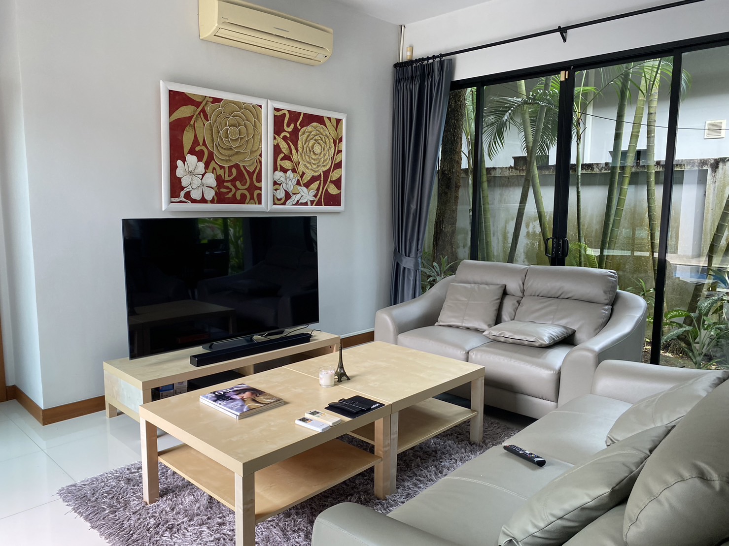 For Rent : Cherngtalay, Private Pool Villa near Boat Avenue , 3 bedrooms 3 bathrooms