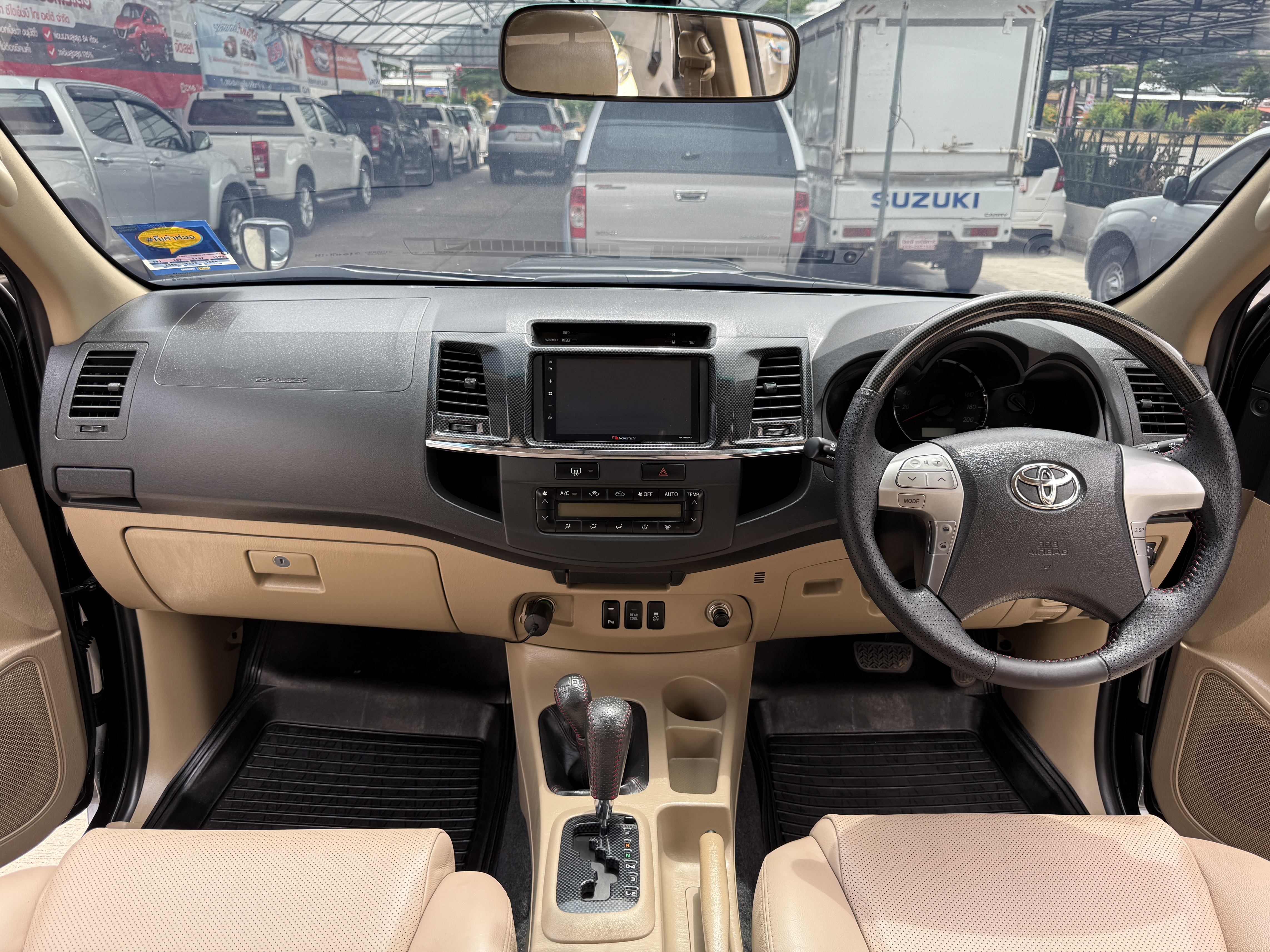 Toyota Fortuner Champ 3.0 V 4WD TRD Sportivo At 2012 ดำ