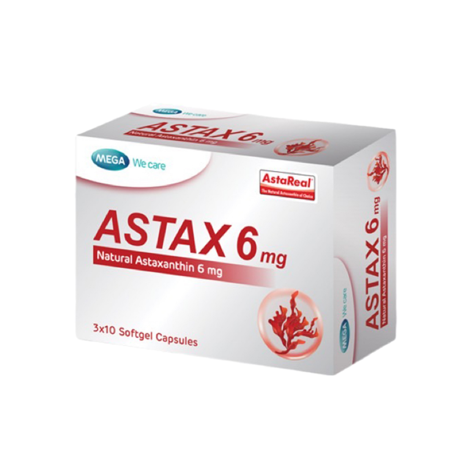 Mega We Care Astax 6mg 30's