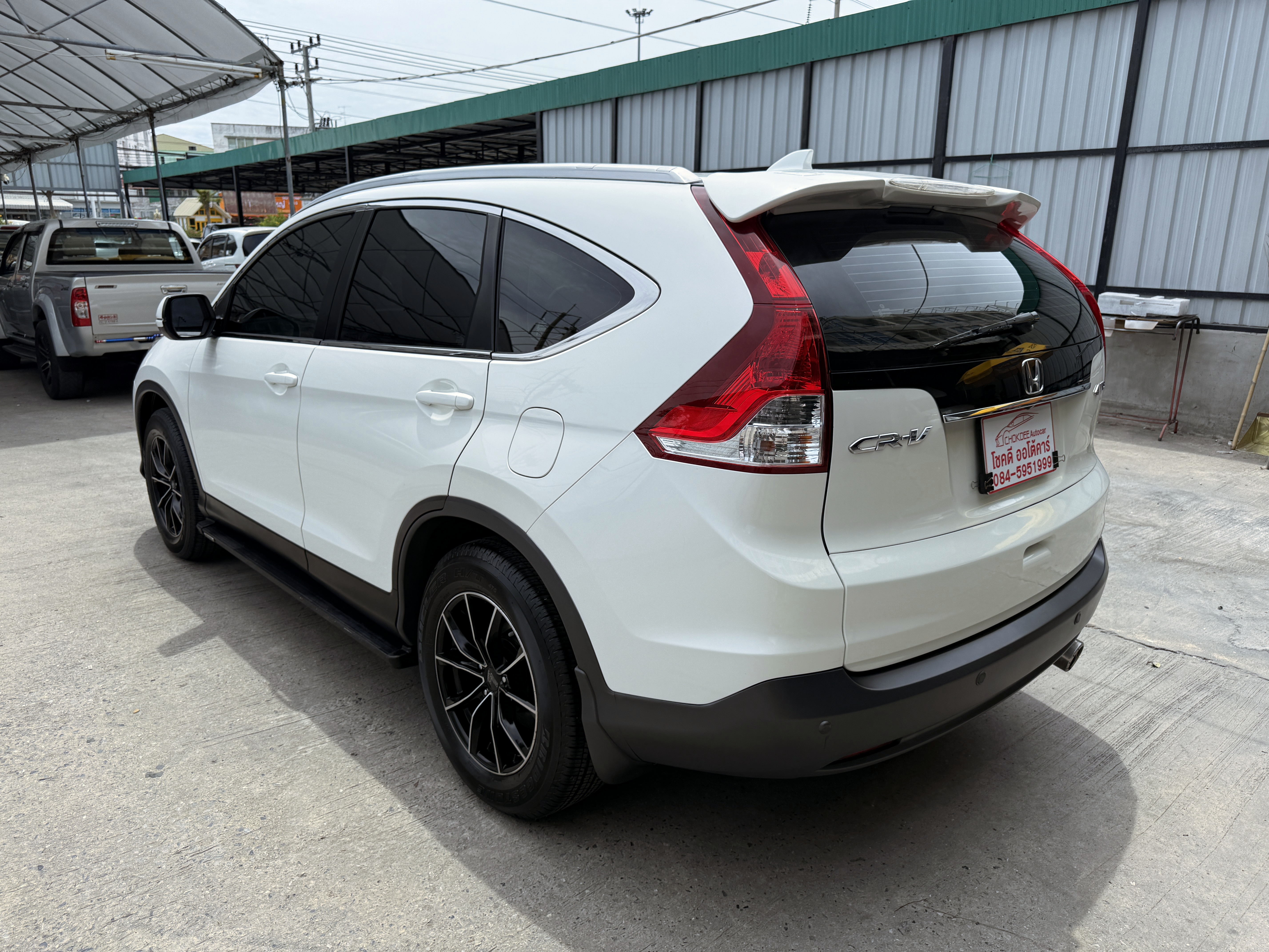 Honda CRV 2.0 E 4WD At 2015 ขาวมุก