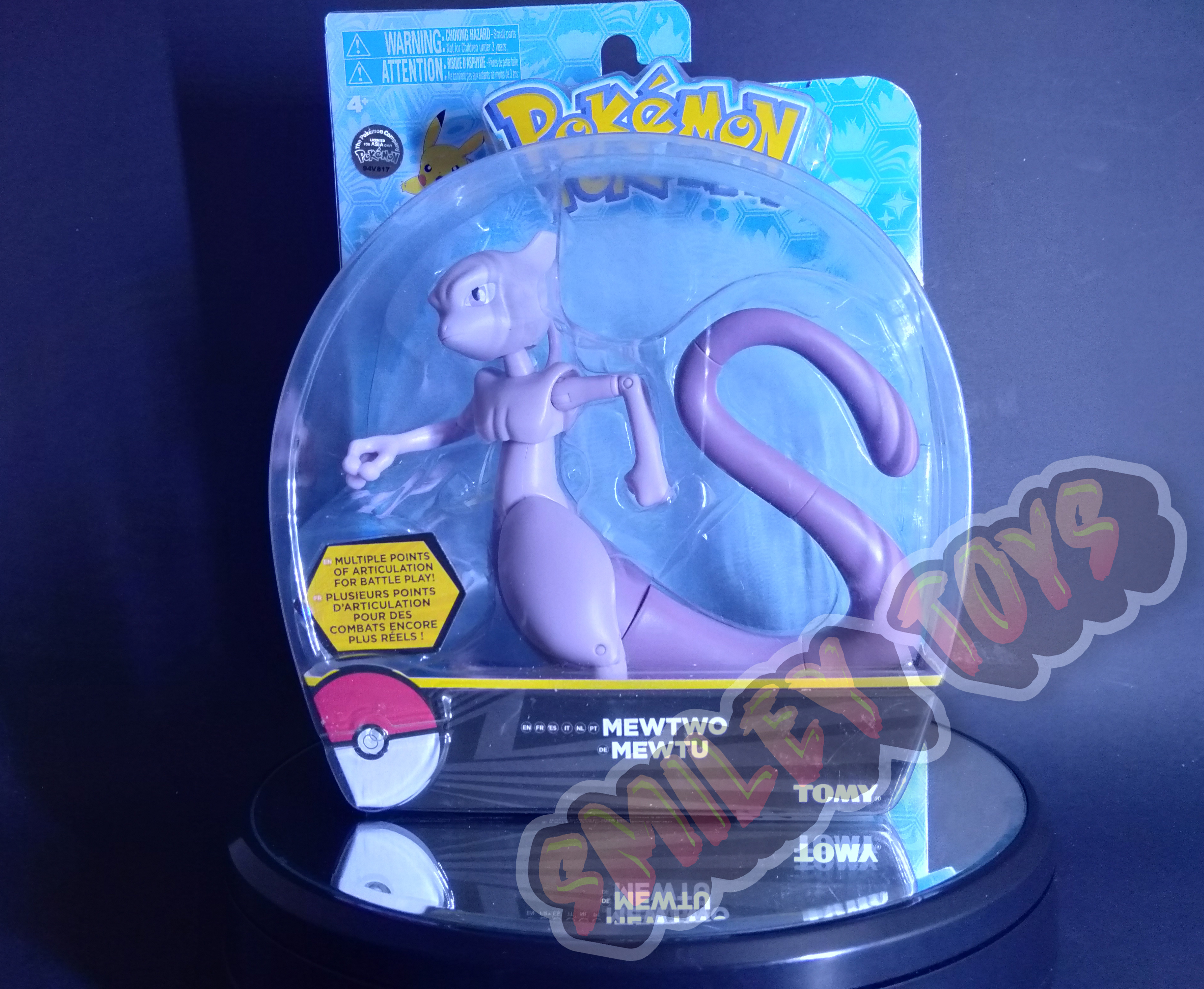 โมเดล Pokemon Action Figure Mewtwo Boxed Pokemon Monster toy Tomy [ ของแท้ 100% ]