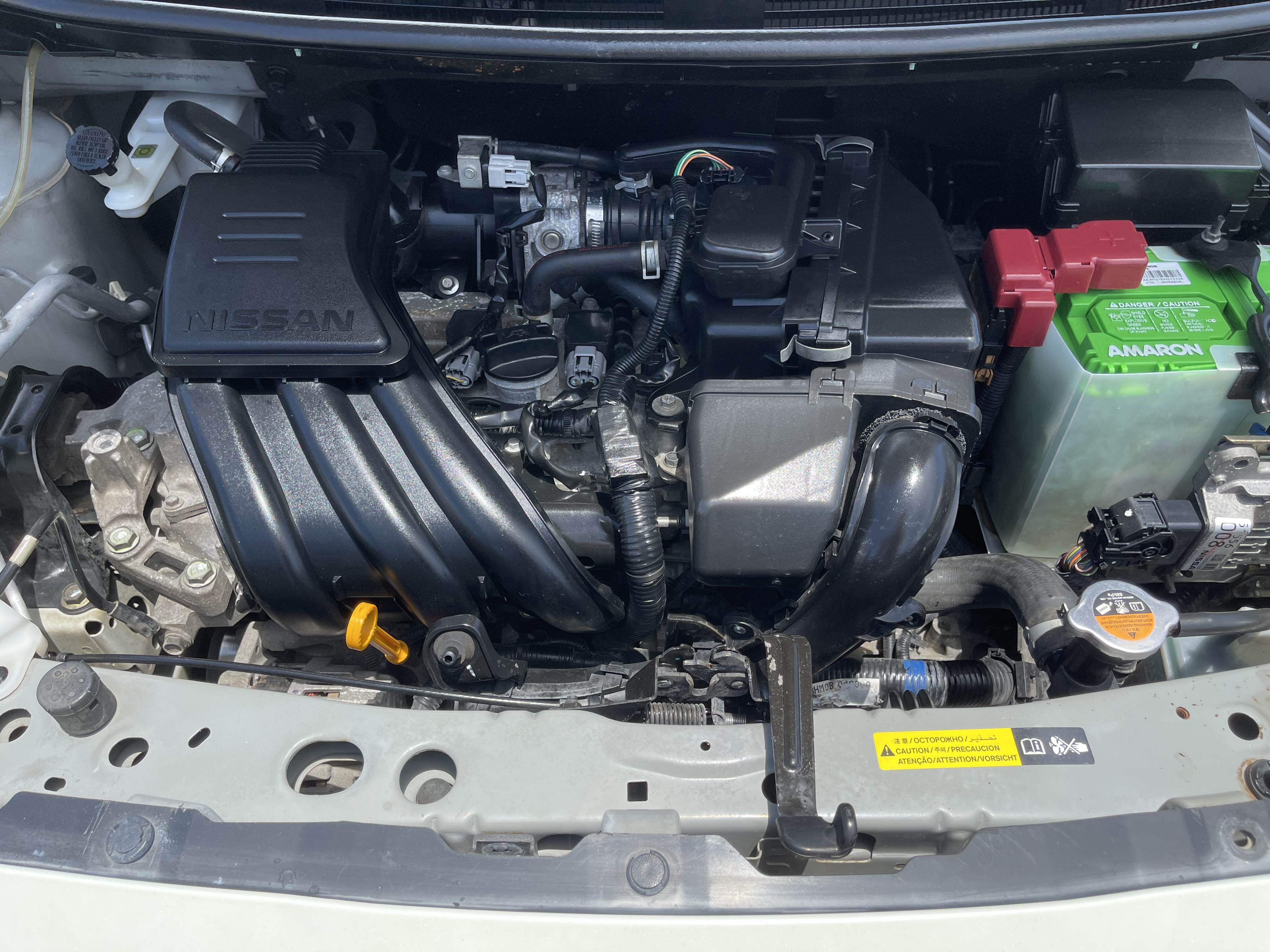 Nissan March 1.2 EL At 2016 ขาวมุก