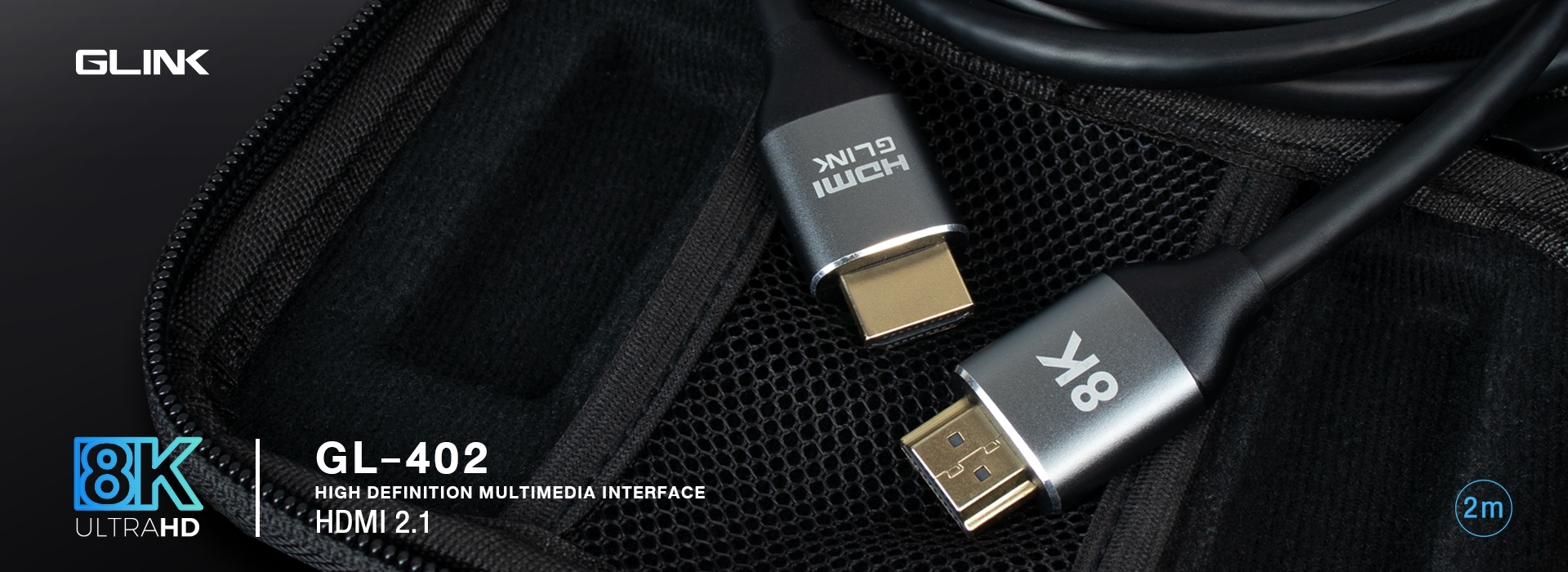 Glink GL-402 HDMI CABLE GLINK 8K 2M
