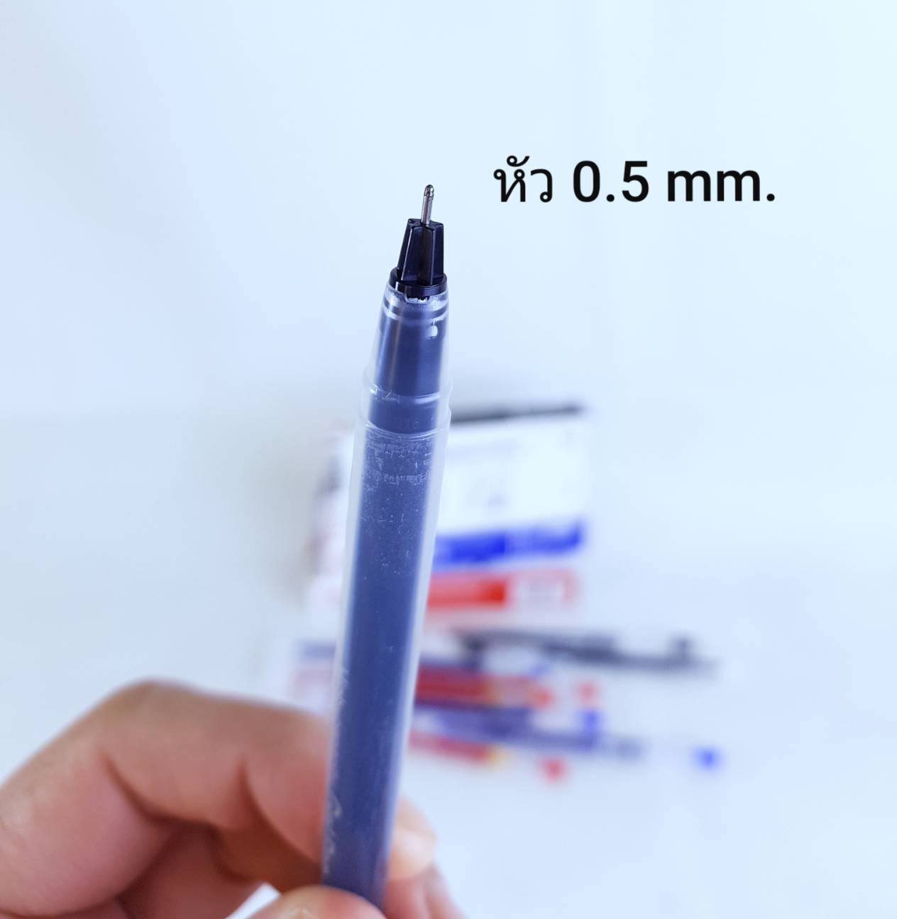 Small Evting ปากกาM&G ปากกาเจล รุ่น ECO 0.5 มม. (12ด้าม/กล่อง) อย่าลืม !! กดติดตามร้าน "รับส่วนลดเพิ่ม" มีสีน้ำเงิน ดำ แดง ปากกาเจล ปากกาลูกลื่น ปากกาECO