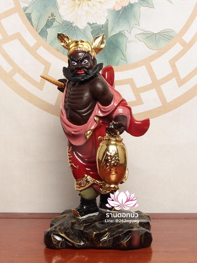 เทพเจ้าจงขุย จงขุยเทียนซือ จงขุยเอี๋ยกง ปางยืน งานเรซิ่น ขนาด 16 นิ้ว