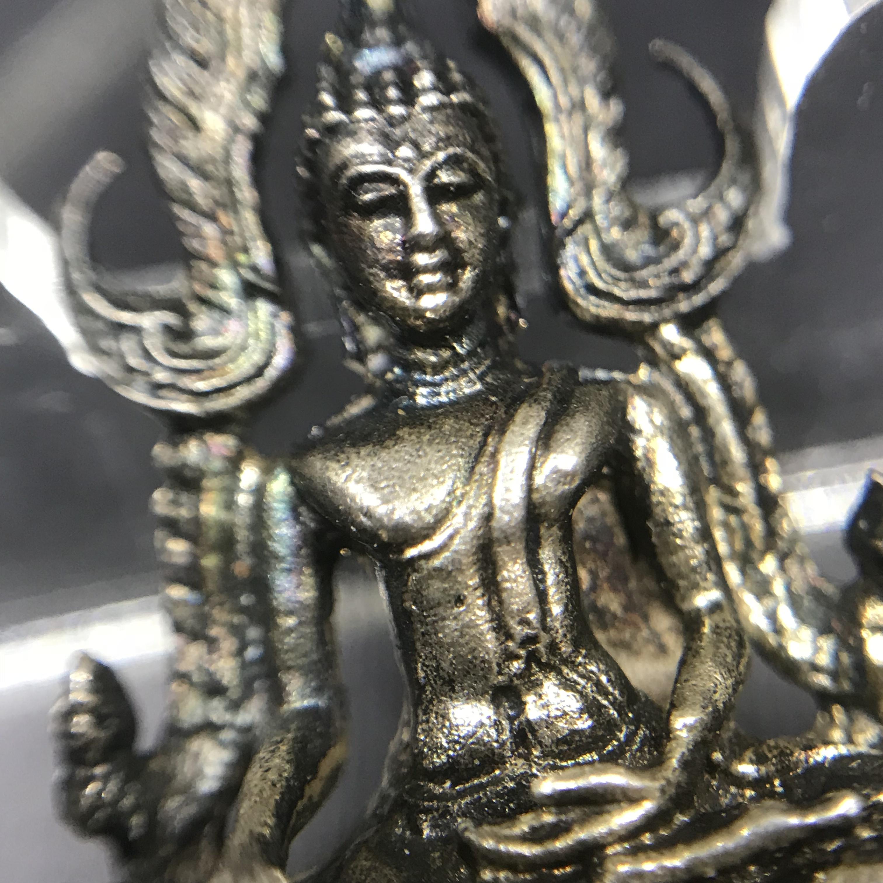 พระกริ่งพระพุทธชินราช ภปร. กองทัพภาคที่3 ปี2517 เนื้อเงินหายาก(ในหลวง ร.9 เสด็จเททอง)