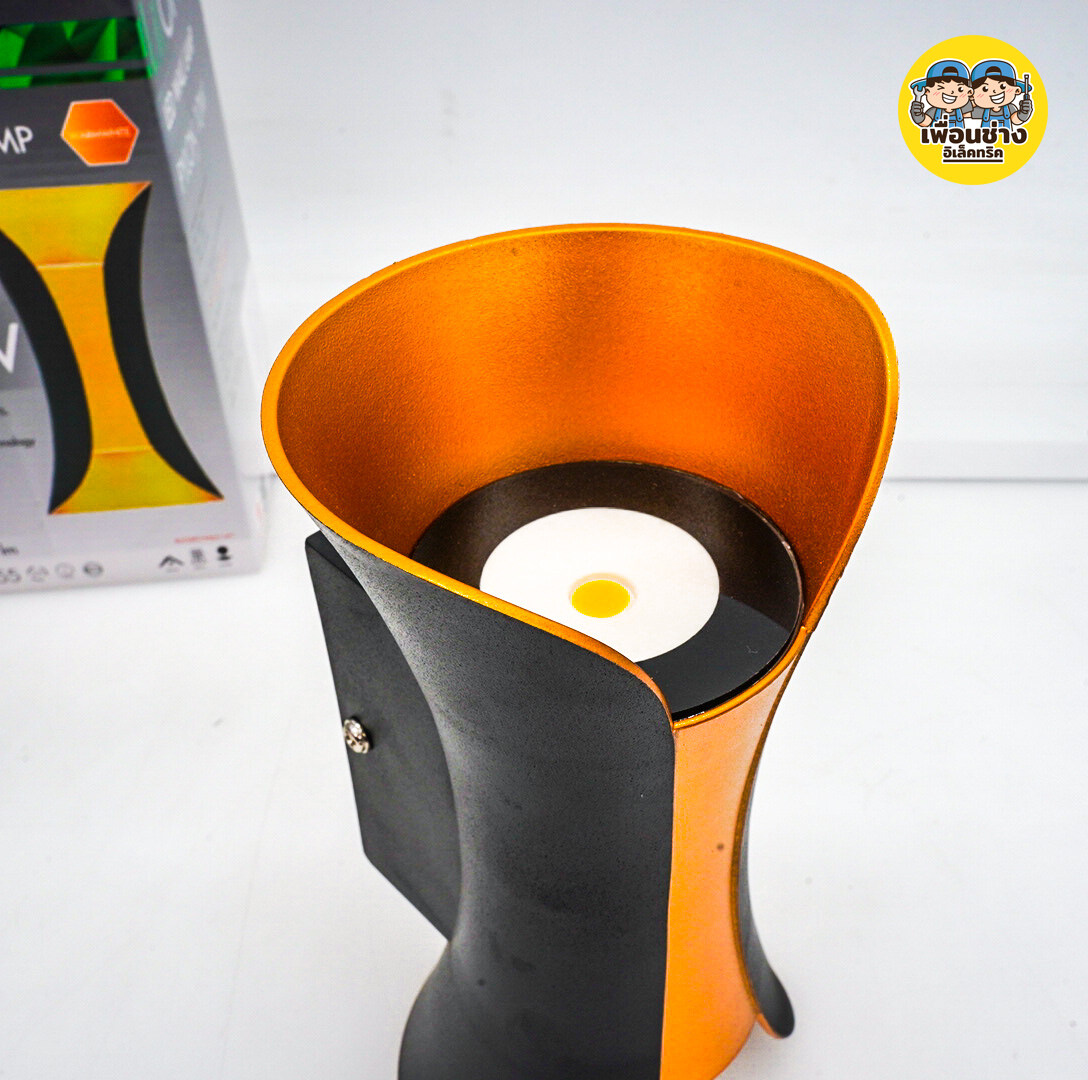 LiTON โคมไฟติดผนัง รุ่น PYLON ชนิด LED 10w หลอดไฟในตัว โคมผนัง โคมไฟ โคมติดผนัง ไฟผนัง กันน้ำ IP55 โคมภายนอก