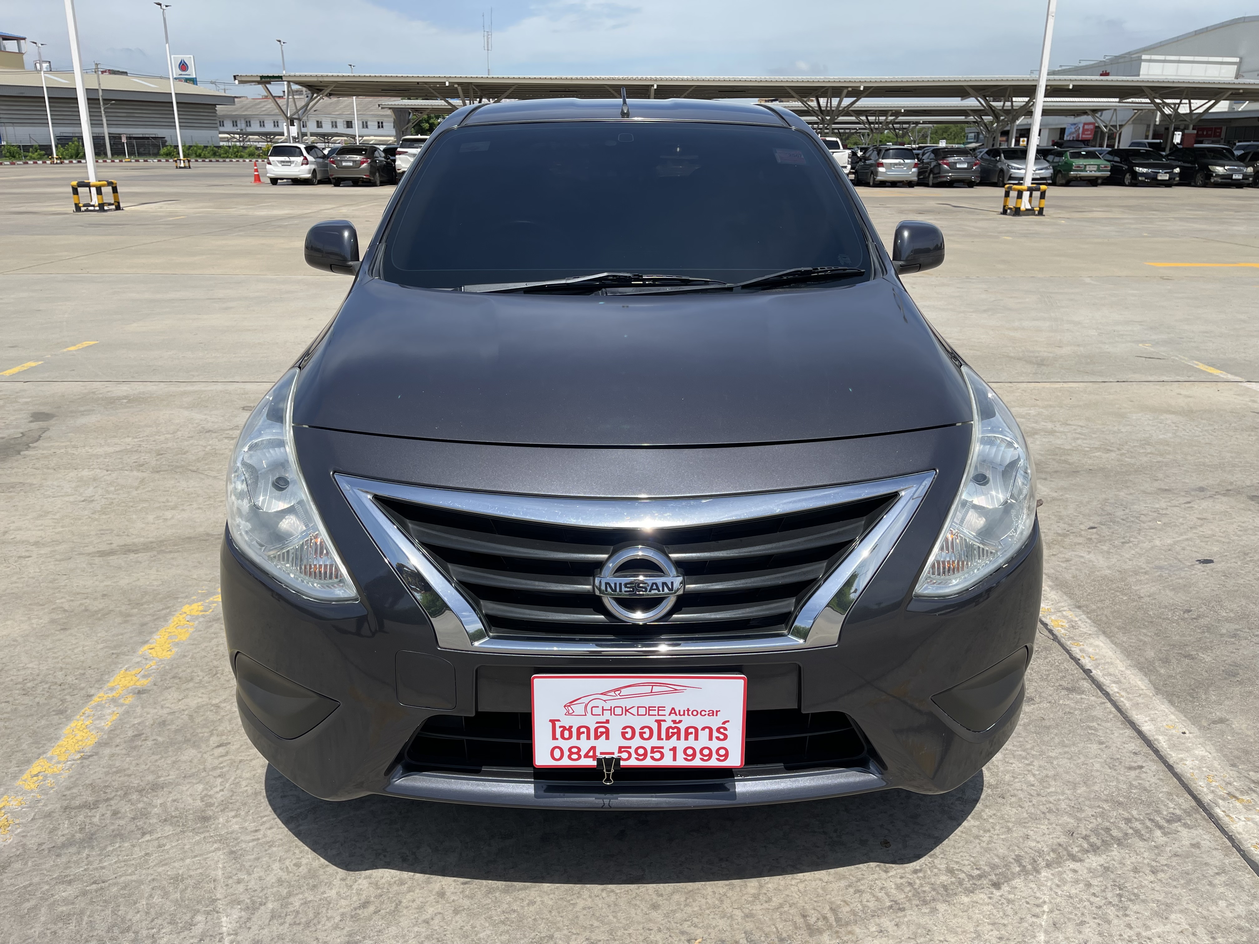 Nissan Almera 1.2 VL At 2014 เทาดำ