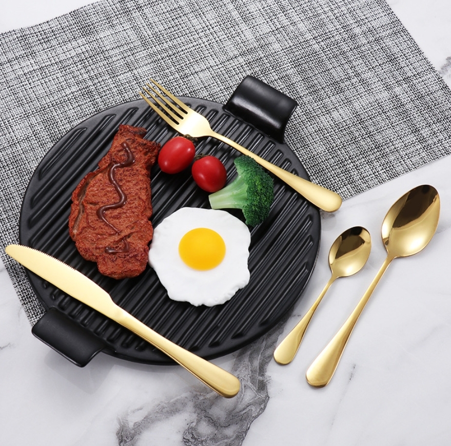 set ช้อนส้อมมีดสแตนเลส