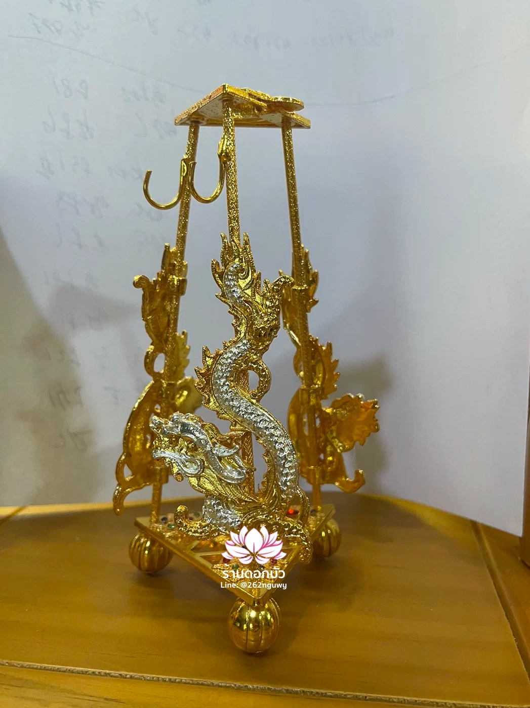 ฐานวางอาวุธ แท่นวางอาวุธสำหรับองค์พระกิมซิ้น งานไต้หวันคุณภาพสูง