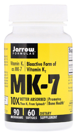 วิตามินเค2, Vitamin K2 as MK-7, 90 mcg