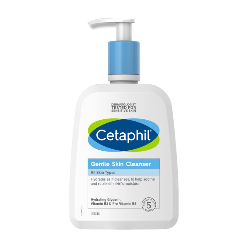 Cetaphil gentle skin cleanser 500 ml.