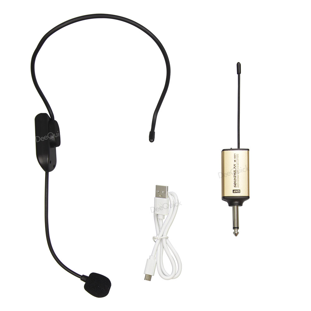 ไมค์คาดหัวไร้สาย UHF WIRELESS HEADPHONE SOUNDMILAN รุ่น M-601