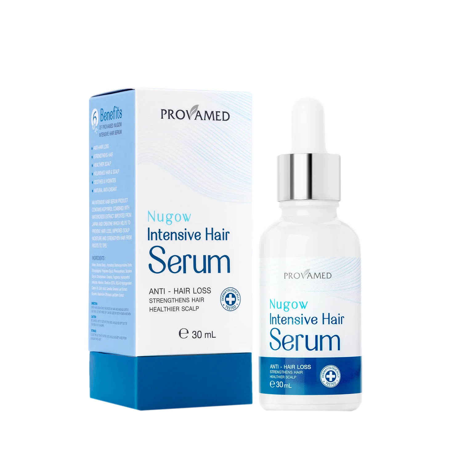 Provamed Nugow intensive hair serum 30ml.