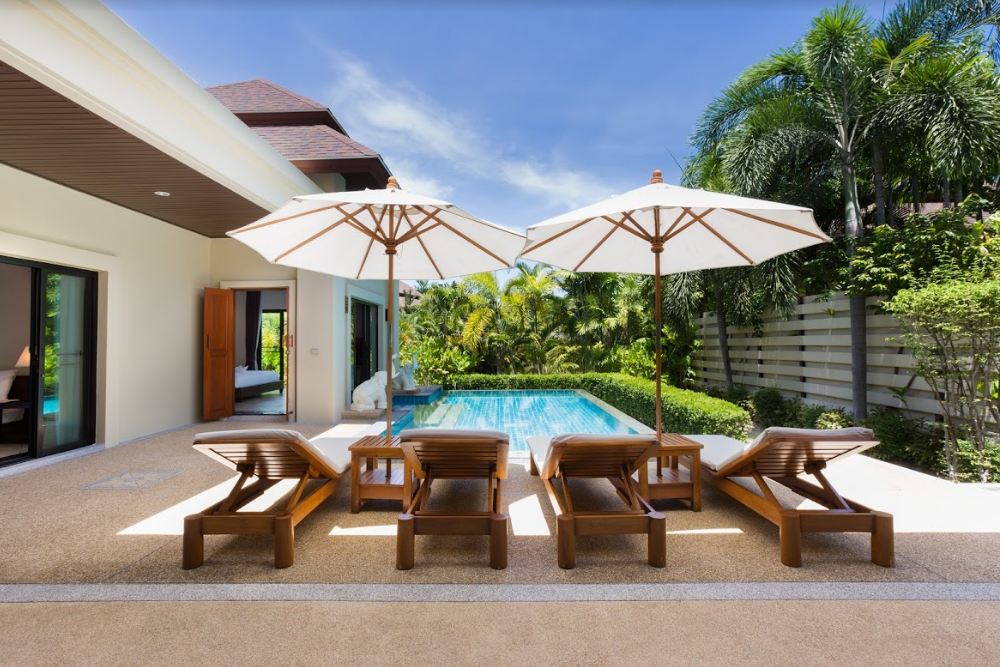 For Sale : Nai Harn, Luxury New Pool Villa, 2 Bedrooms 2 Bathrooms, Garden view.