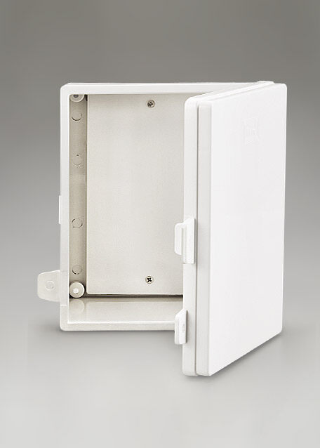 NANO ตู้กันน้ำ ตู้พลาสติก 11W 22W ฝาทึบ ฝาใส สีขาว สีดำ ตู้ไฟ กันฝน นาโน