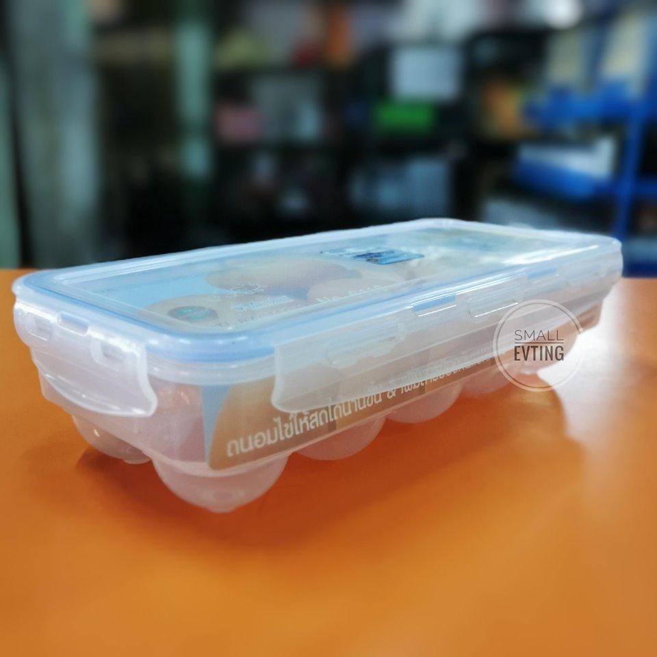 Small Evting กล่องเก็บไข่ Super Lock No.6110 ภาชนะเก็บไข่ ถนอมไข่ให้สดได้นานขึ้น Egg container