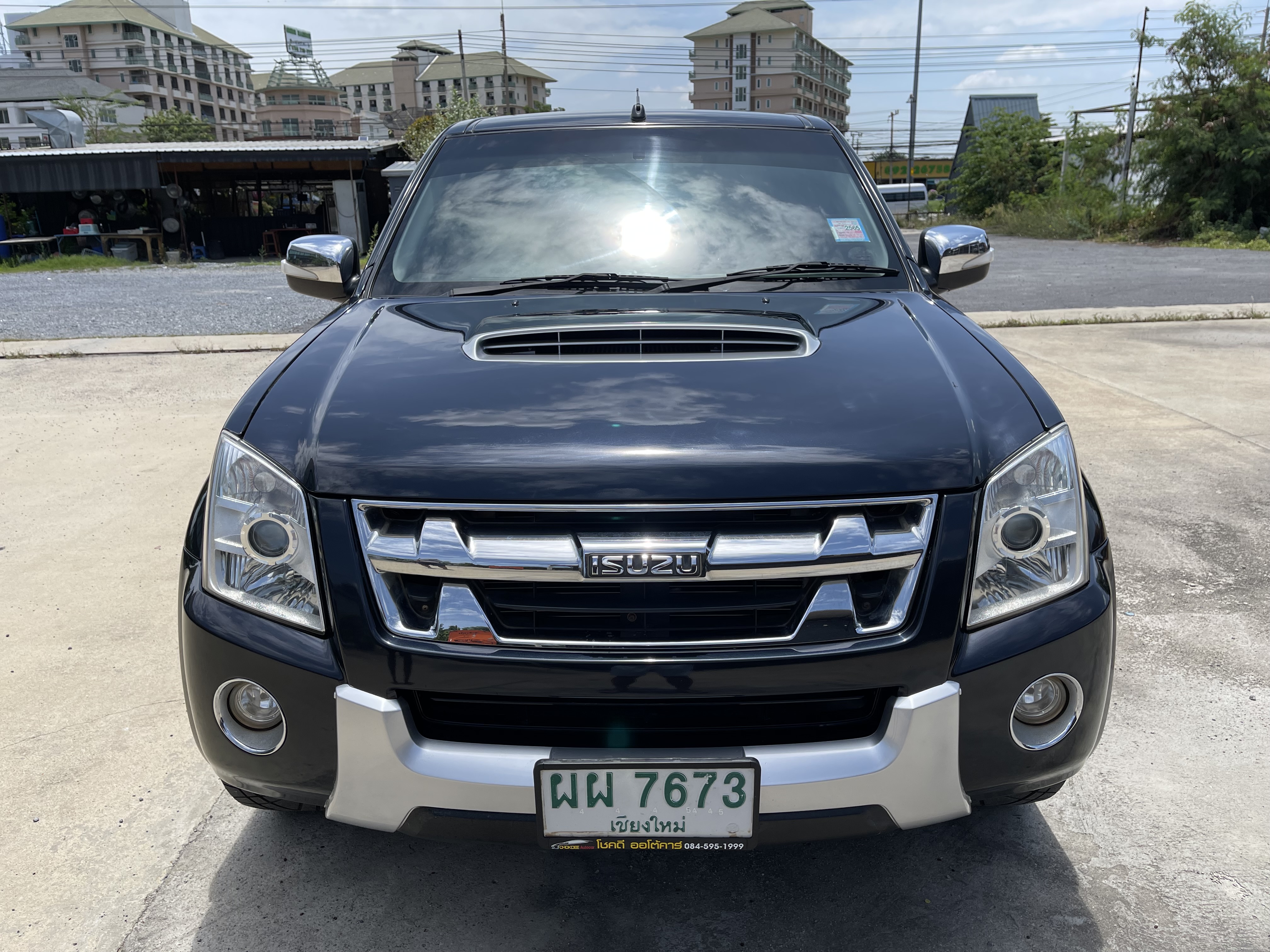 Isuzu Dmax Cab Hilander 3.0 Vgs Abs Airbag 2011 ดำ