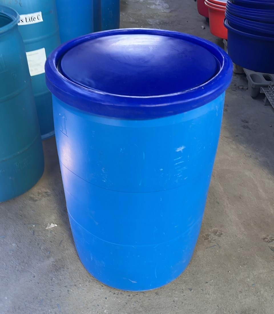 ถังใส่สารเคมี 200 ลิตร เปิดปาก (มือ 1)