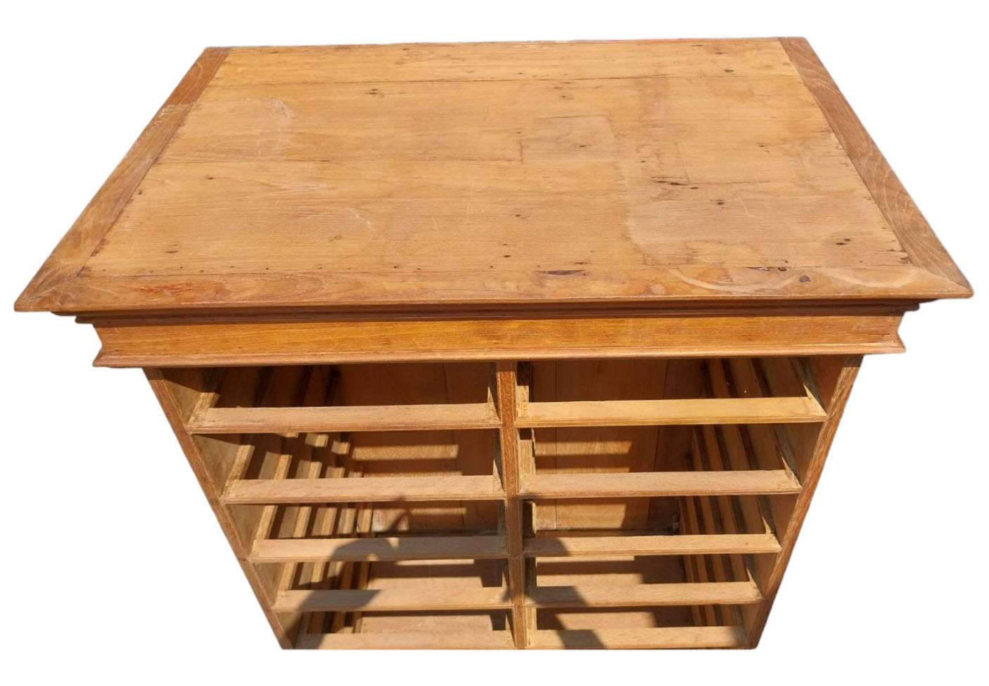 (มือสอง)ตู้ลิ้นชักไม้สัก16ลิ้นชัก สูง 121เซนฯ 💥รับเองเมโทรพาร์ค กัลปพฤกษ์💥