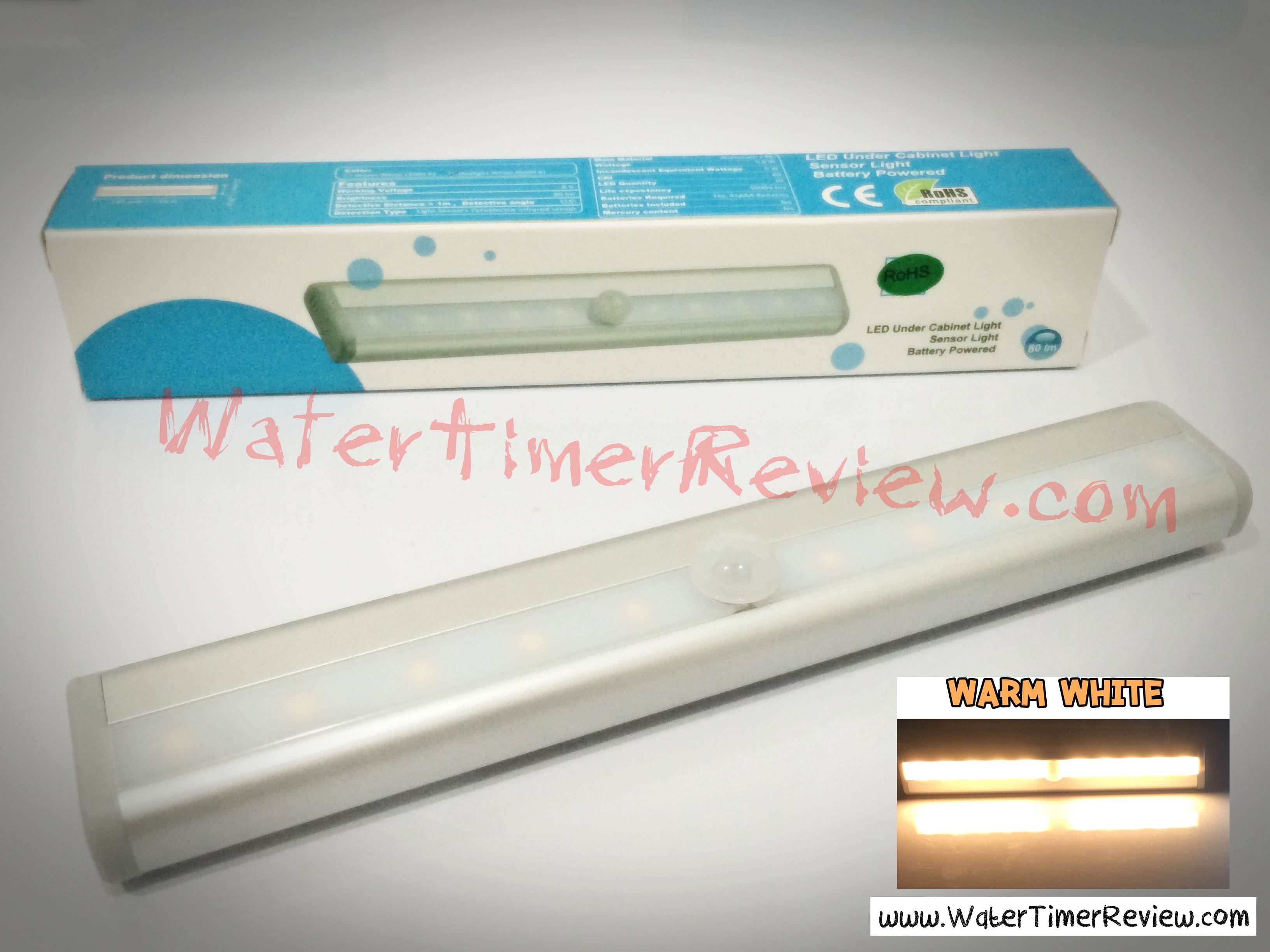 LED Sensor ไฟตรวจจับการเคลื่อนไหว (Warm White) # LED-001