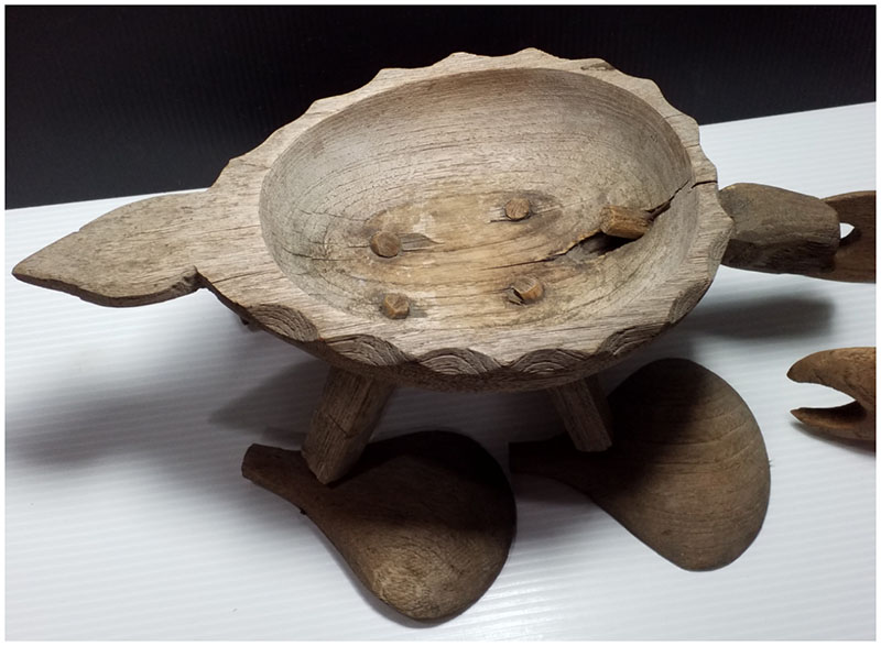 งานไม้เก่าแต่งสวน สำหรับใส่ต้นไม้