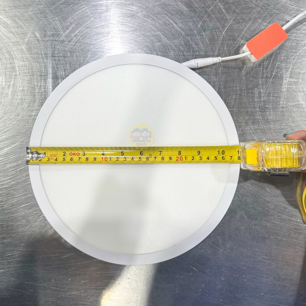 PINYO ดาวน์ไลท์ติดลอย ขอบขาว LED ขอบขาว 6w 12w 18w 24w ดาวน์ไลท์ลอย แสงขาว 6500K กันไฟกระชาก โคมไฟดาวน์ไลท์ ดาวไลท์