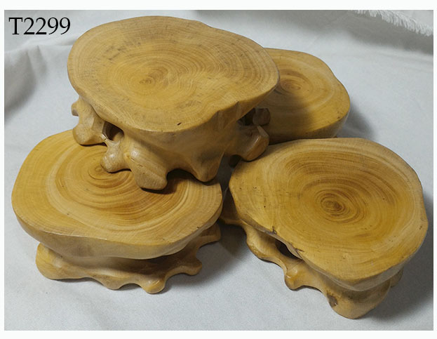 ฐานหรือกี๋ไม้boxwood เล็กๆ อันละ