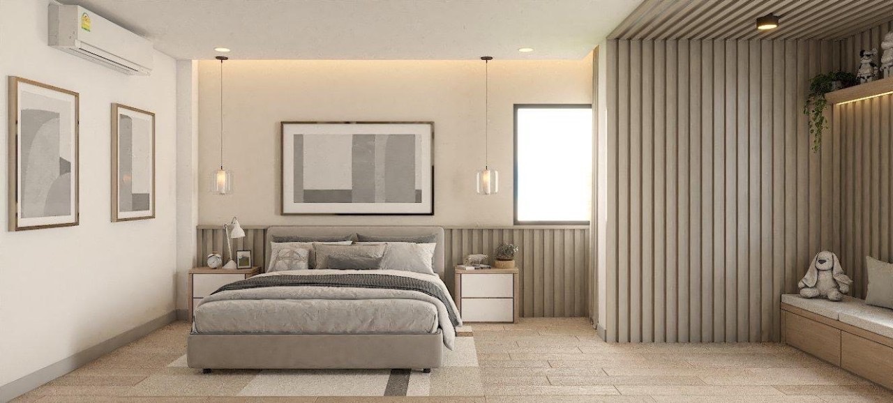 For Sale : Wichit, 3-Storey detached house, 3 Bedrooms 3 Bathrooms