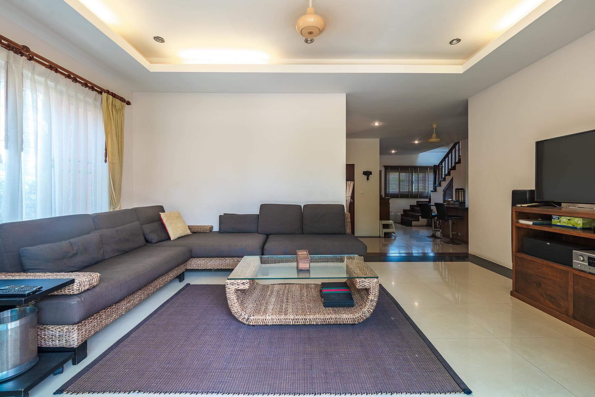 For Rent : Rawai, 2-story house, contemporary Thai style, 3 bedrooms 2 bathrooms