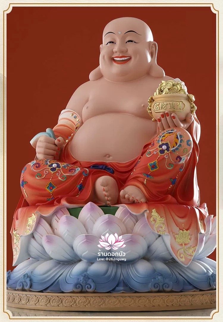 พระพุทธเจ้า (พระยูไล) พระโพธิสัตว์กวนอิม (กวนอิมผ่อสัก) พระมหาสถามปราปต์โพธิสัตว์ (ไต่ซีจี่ผ่อสัก) งานเรซิ่น ขนาด 12/16/19 นิ้ว